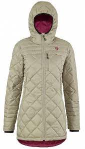 Жен. пальто Insuloft Down Plus sand grey mel, M 
